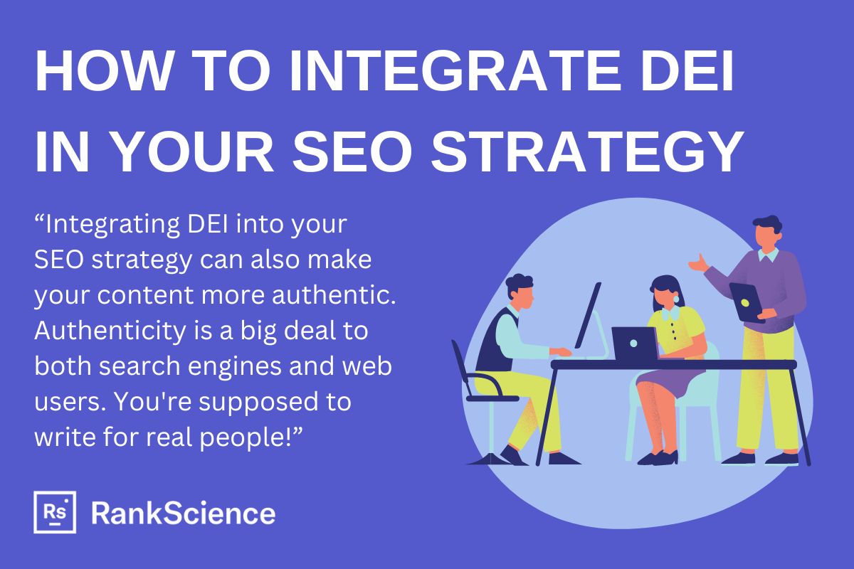 how to integrate dei into your seo strategy